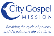 Logo for "CITY GOSPEL MISSION AND AFFILIATES"
