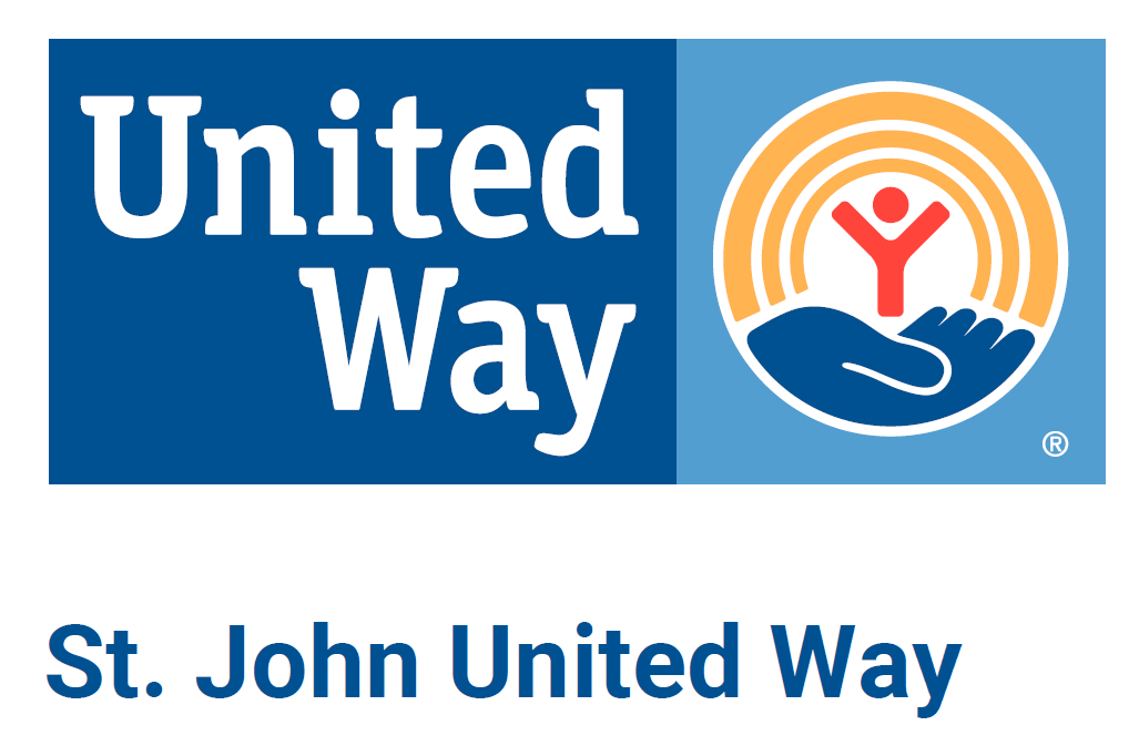 Logo for "ST JOHN UNITED WAY"