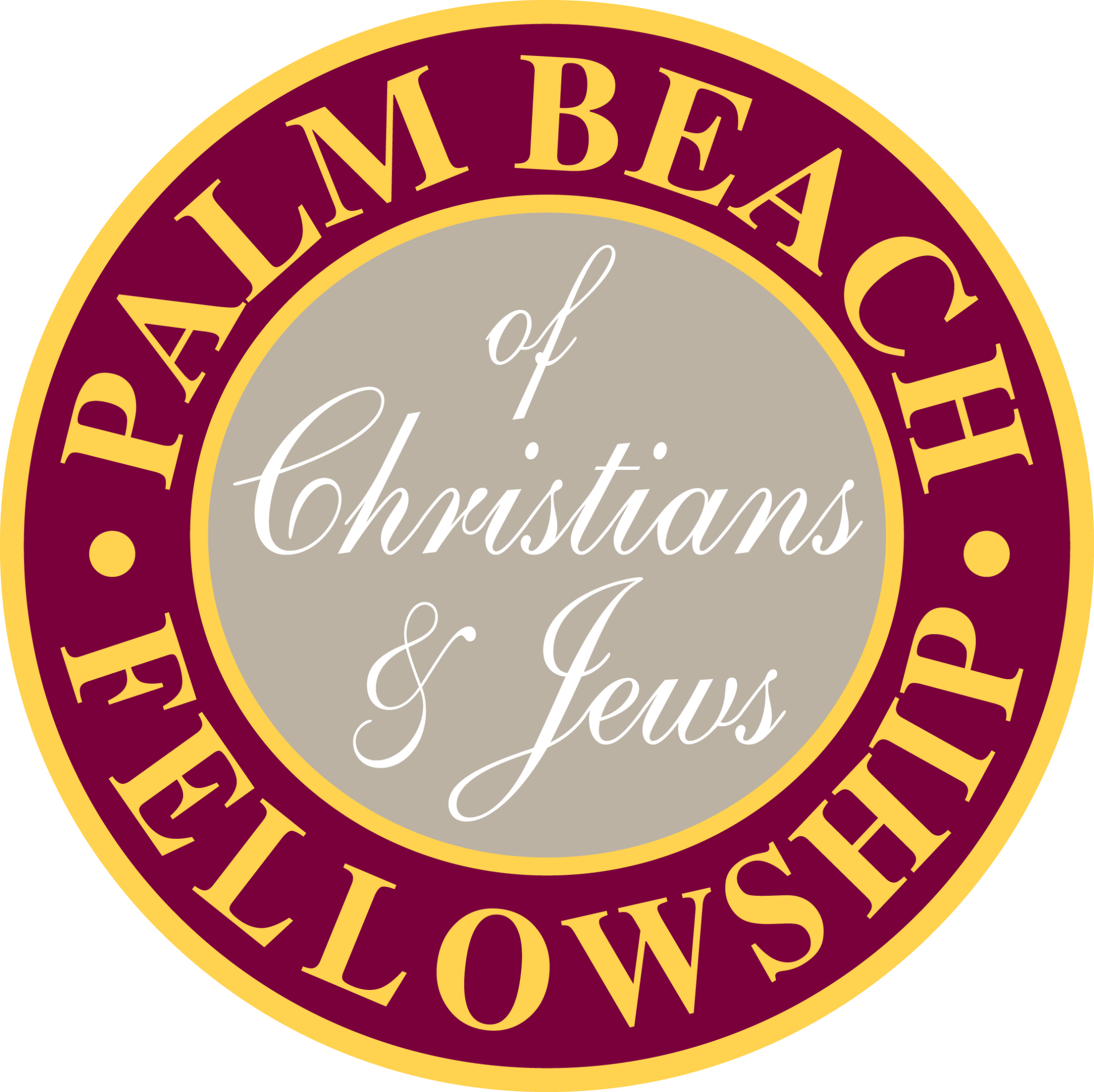 Logo for "Palm Beach Fellowship of Christians and Jews Inc"