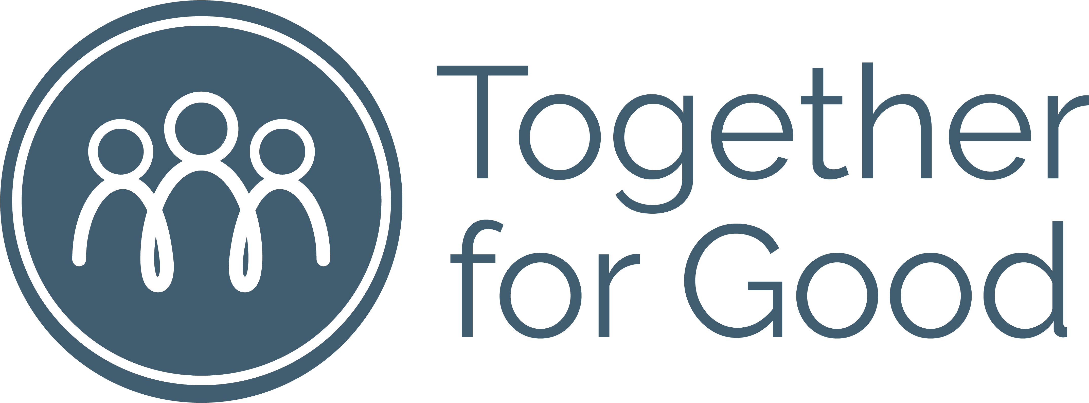 Logo for "TOGETHER FOR GOOD"