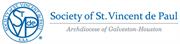 Logo for "Society of St Vincent de Paul Archdiocese of Galveston-Houston"