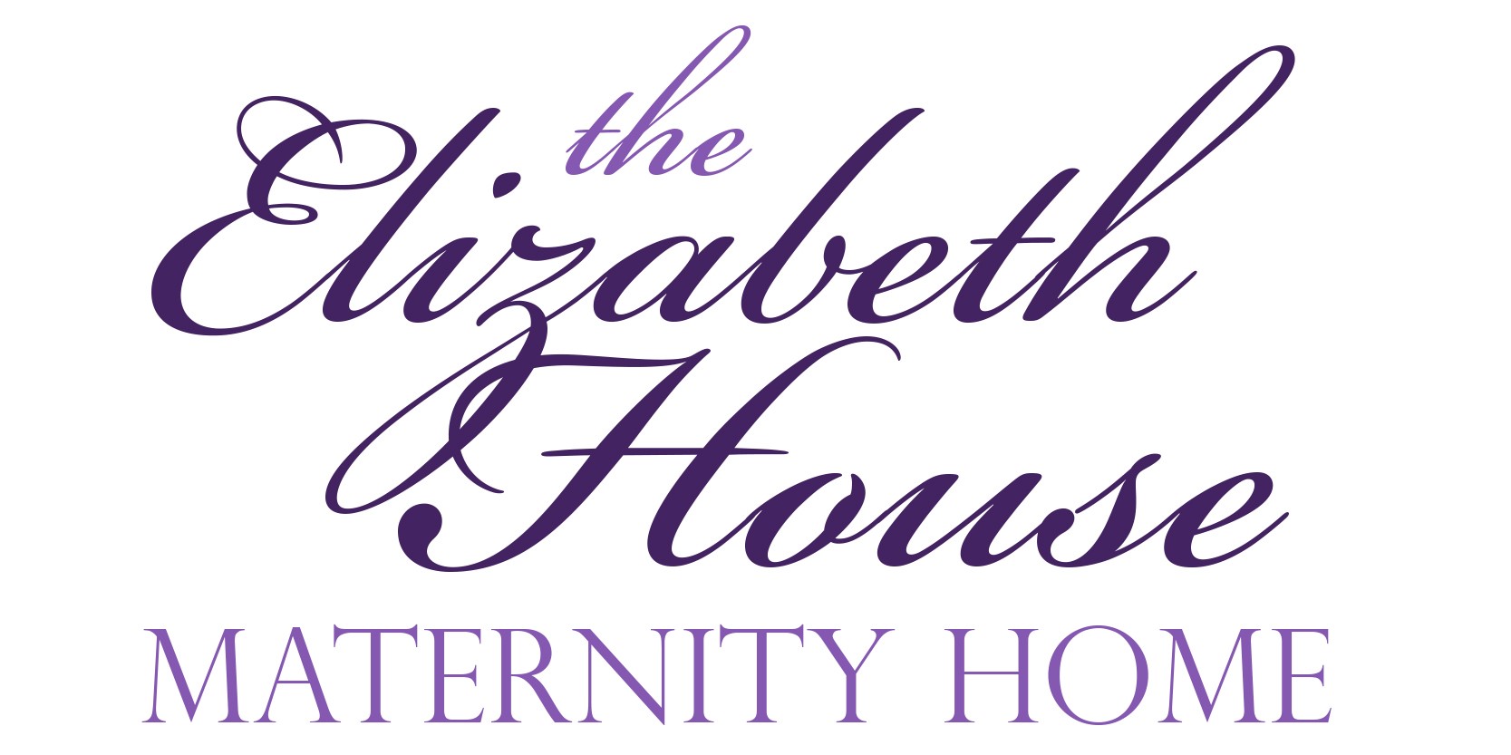 Logo for "The Elizabeth House Maternity Home"