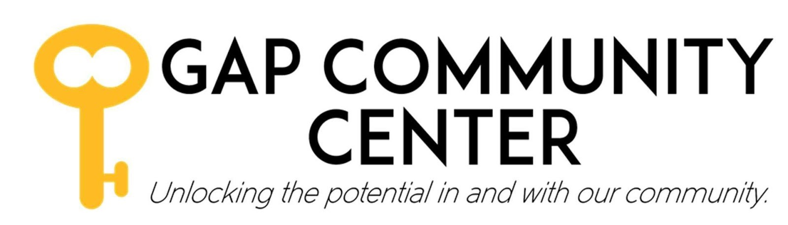 Logo for "GAP COMMUNITY CENTER"