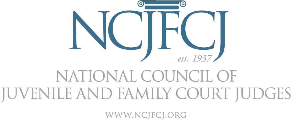 Logo for "NATIONAL COUNCIL OF JUVENILE & FAMILY COURT JUDGES"