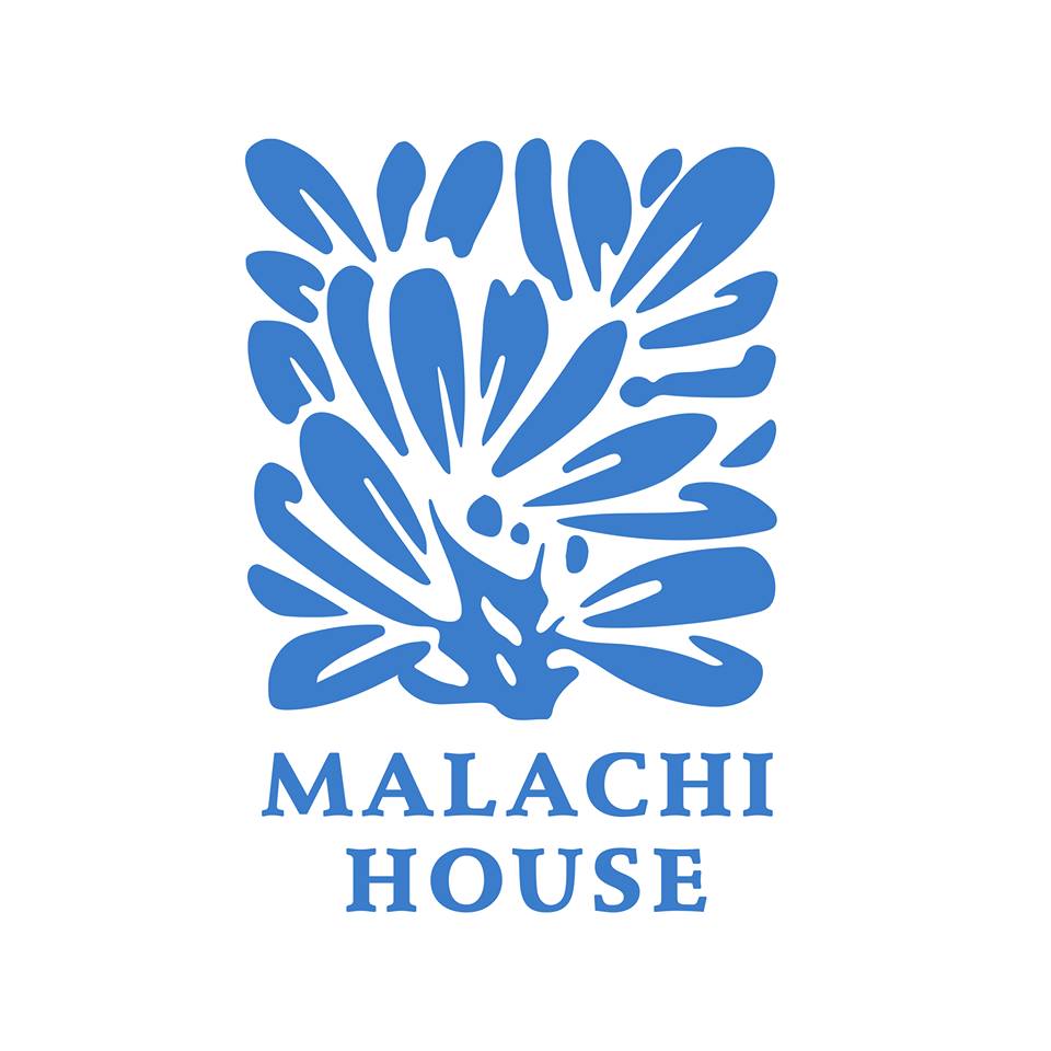Logo for "MALACHI HOUSE INC"