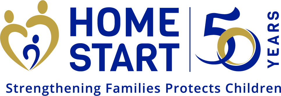 Logo for "HOME START INC"