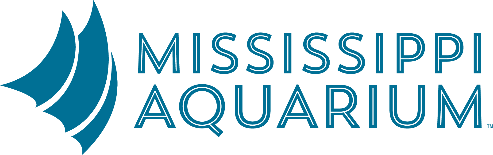 Logo for "MISSISSIPPI AQUARIUM"