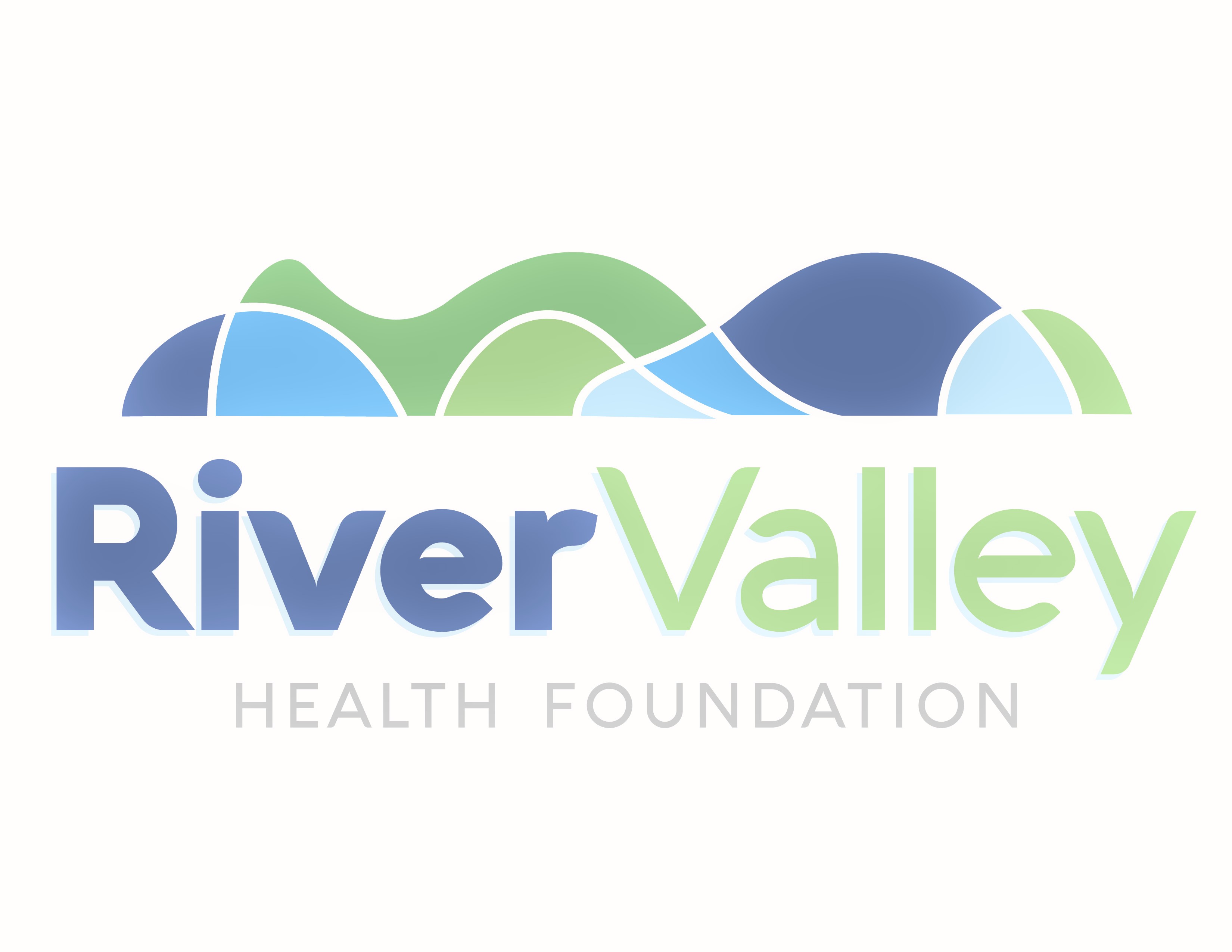 Logo for "RIVER VALLEY HEALTH FOUNDATION"