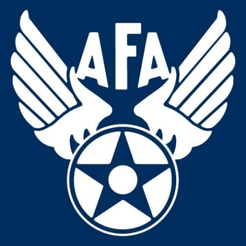 Logo for "AIR & SPACE FORCES ASSOCIATION"