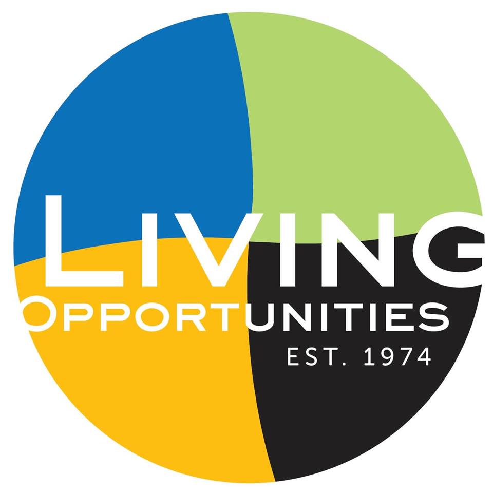 Logo for "LIVING OPPORTUNITIES INC"
