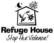 Logo for "REFUGE HOUSE INC"