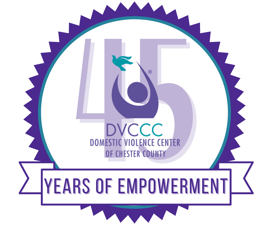 Logo for "Domestic Violence Center of Chester County"