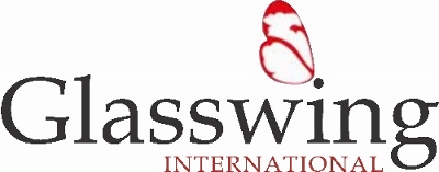 Logo for "GLASSWING INTERNATIONAL USA INC"