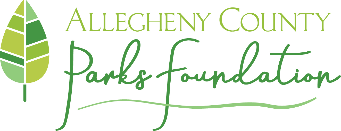 Logo for "ALLEGHENY COUNTY PARKS FOUNDATION"