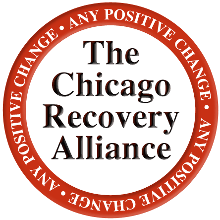 Logo for "THE CHICAGO RECOVERY ALLIANCE"