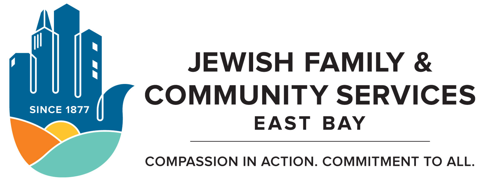 Logo for "JEWISH FAMILY AND COMMUNITY SERVICES EAST BAY"