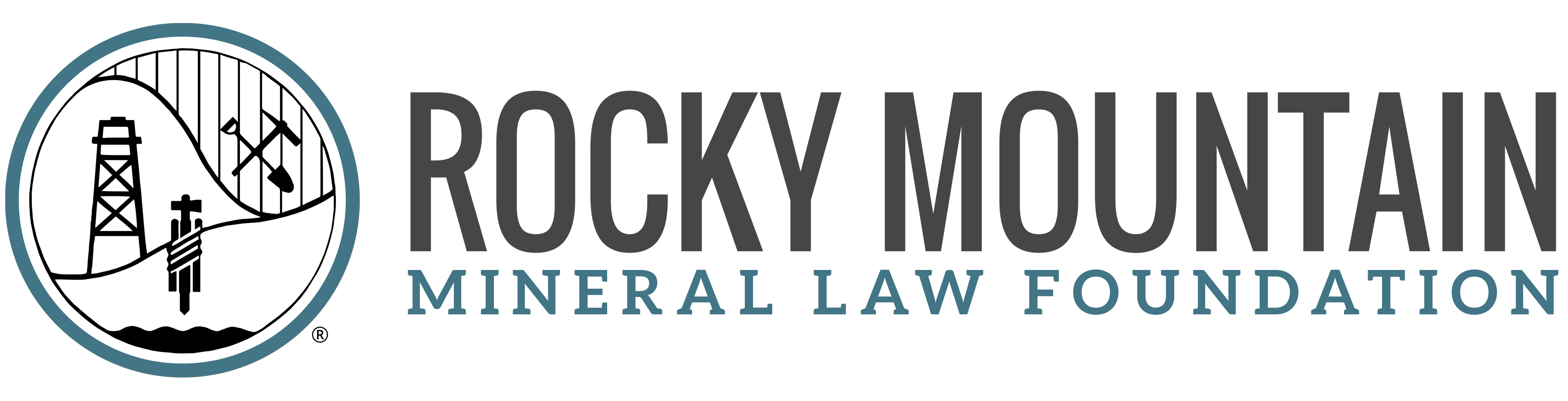 Logo for "THE FOUNDATION FOR NATURAL RESOURCES AND ENERGY LAW"