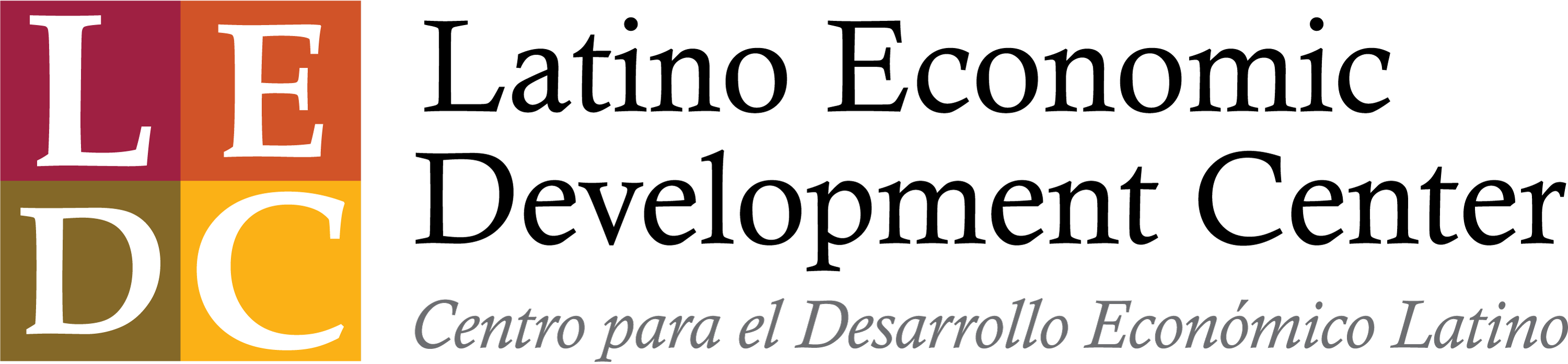 Logo for "Latino Economic Development Center"