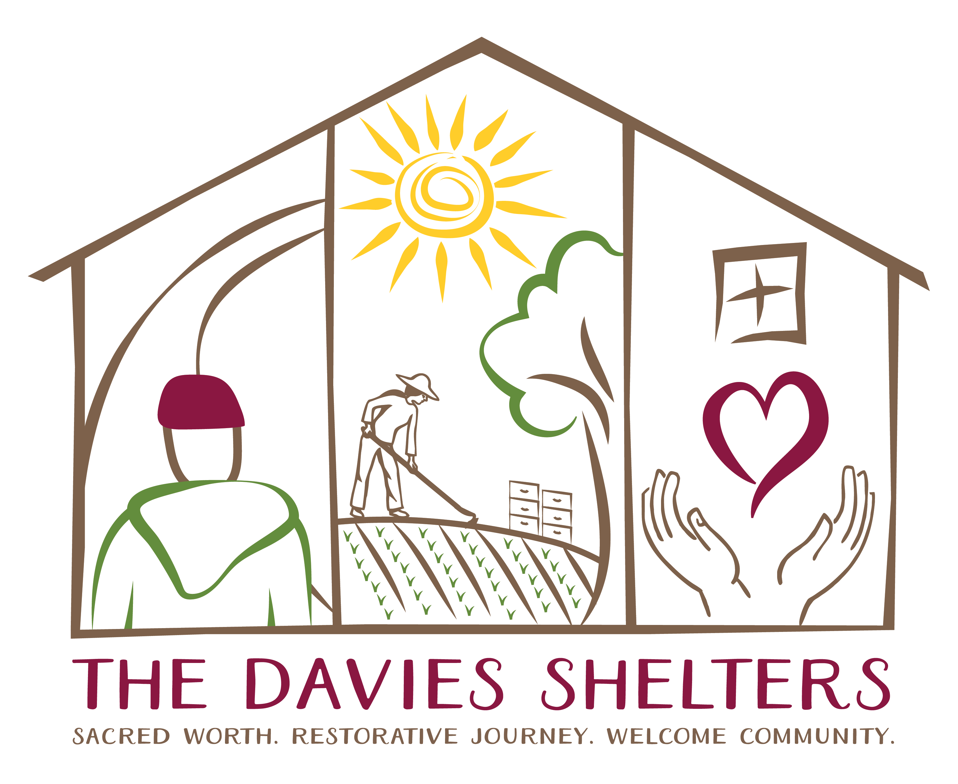 Logo for "WILLIAM S DAVIES HOMELESS SHELTER"