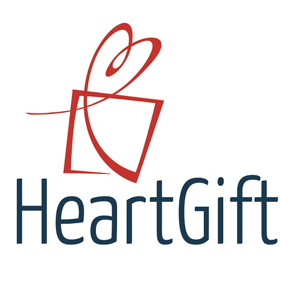 Logo for "HEARTGIFT FOUNDATION"
