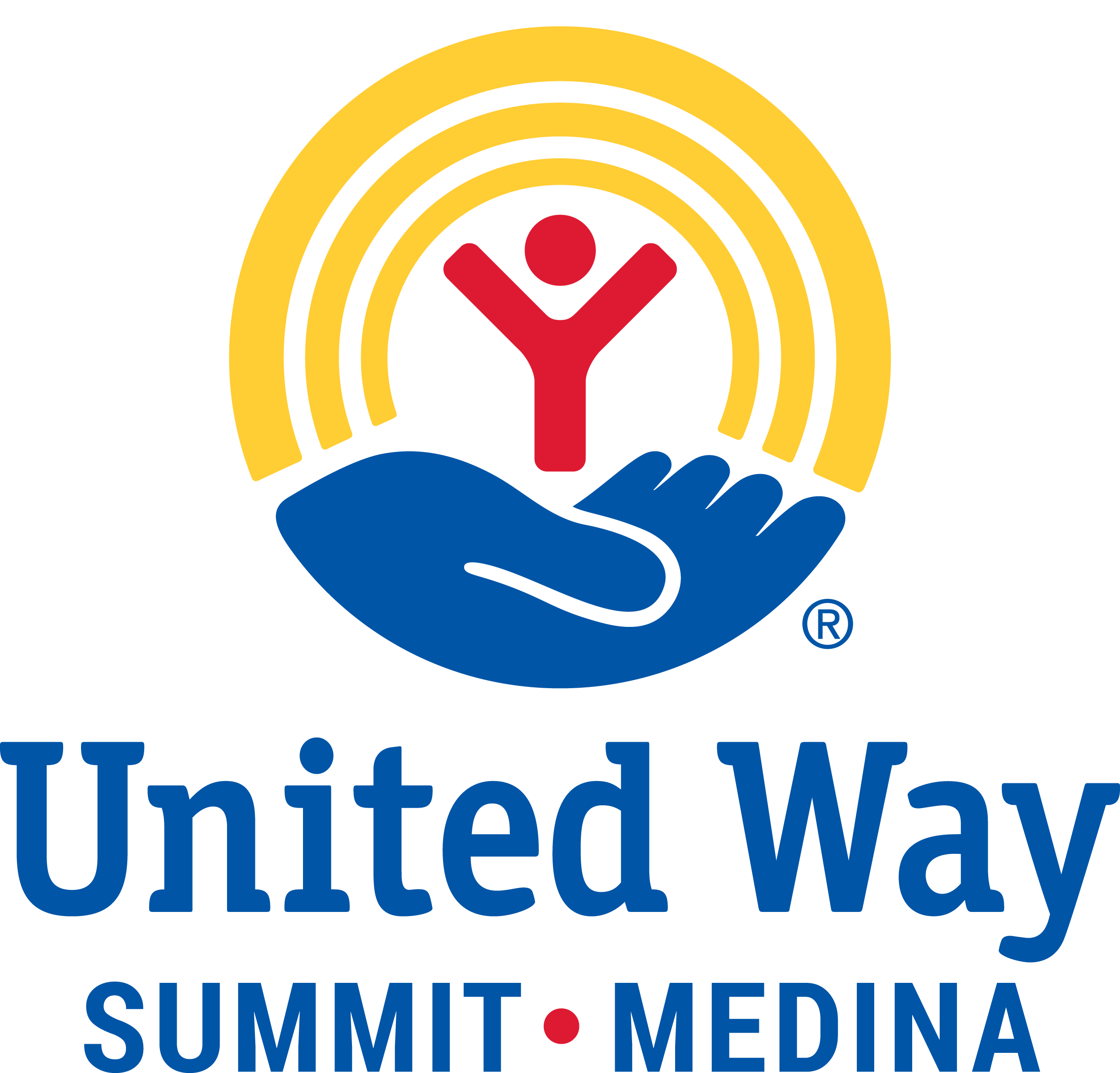 Logo for "UNITED WAY OF SUMMIT AND MEDINA"