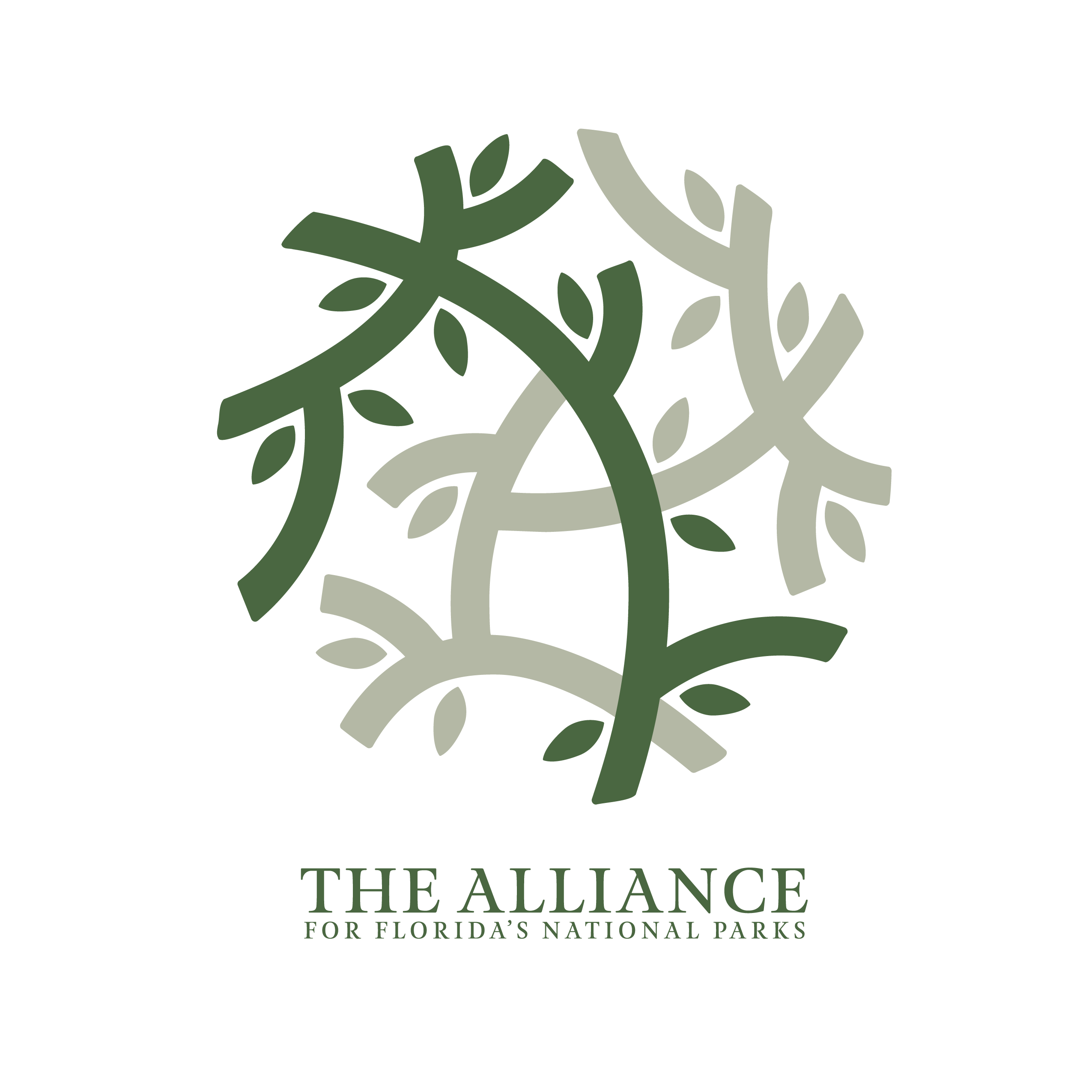Logo for "THE ALLIANCE FOR FLORIDA'S NATIONAL PARKS INC"