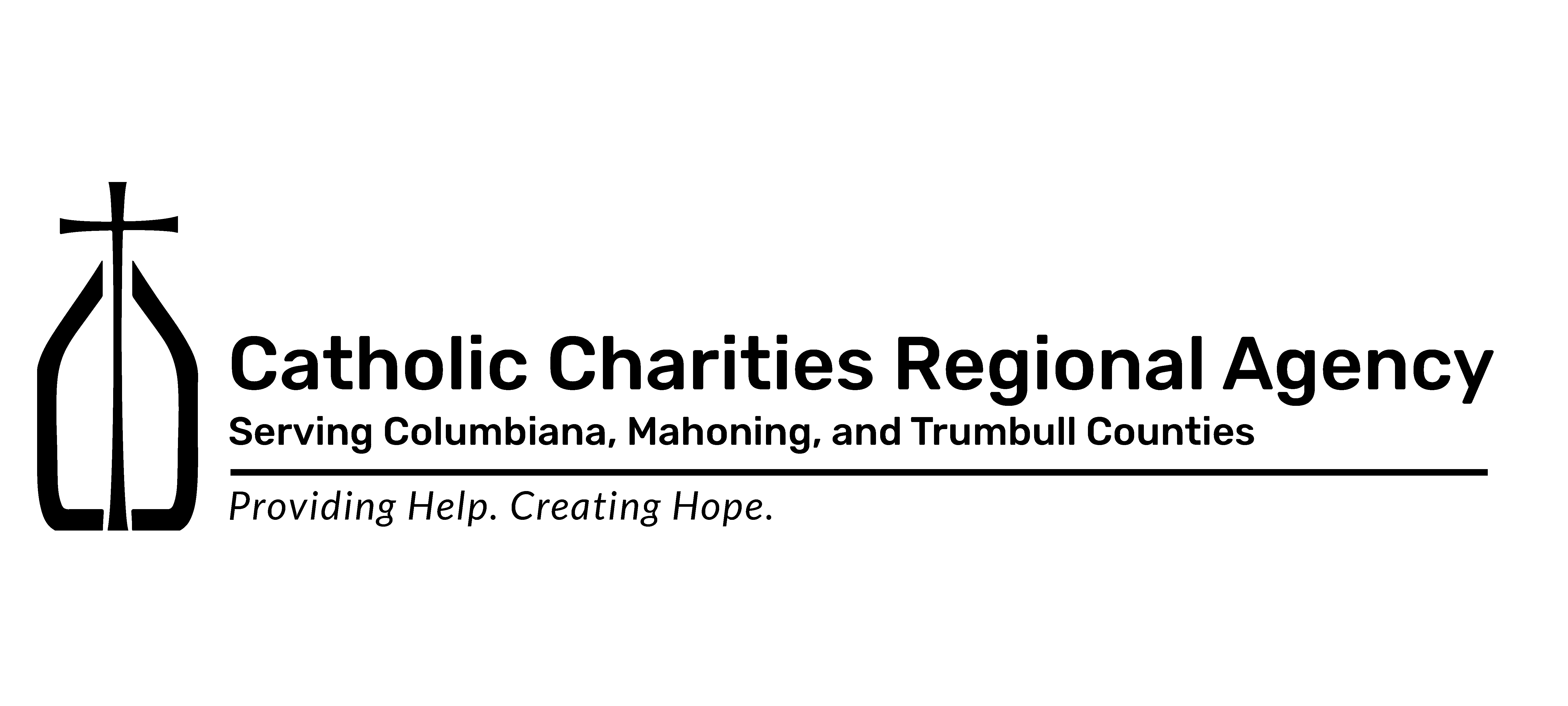 Logo for "CATHOLIC CHARITIES REGIONAL AGENCY"