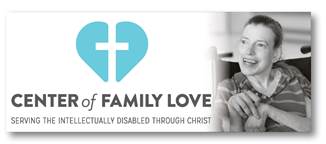 Logo for "The Center of Family Love"