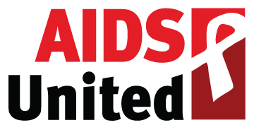 Logo for "AIDS UNITED"