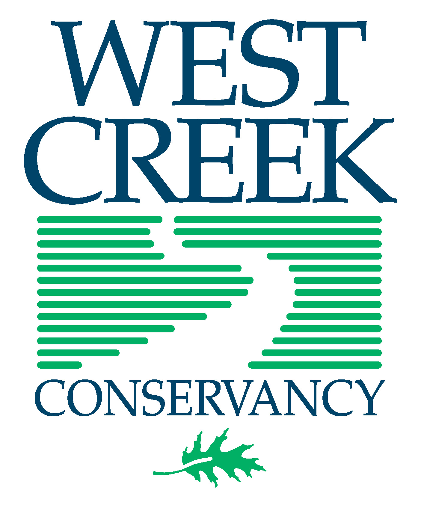 Logo for "WEST CREEK CONSERVANCY"