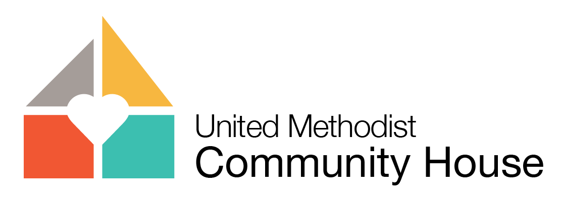 Logo for "UNITED METHODIST COMMUNITY HOUSE"