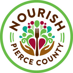 Logo for "Nourish Pierce County"