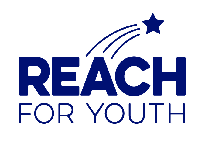 Logo for "REACH FOR YOUTH INC"