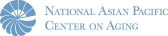 Logo for "NATIONAL ASIAN PACIFIC CENTER ON AGING"