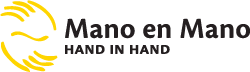 Logo for "Hand in Hand Mano en Mano"
