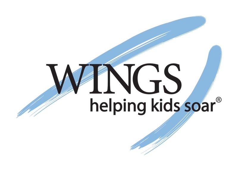 Logo for "WINGS FOR KIDS"