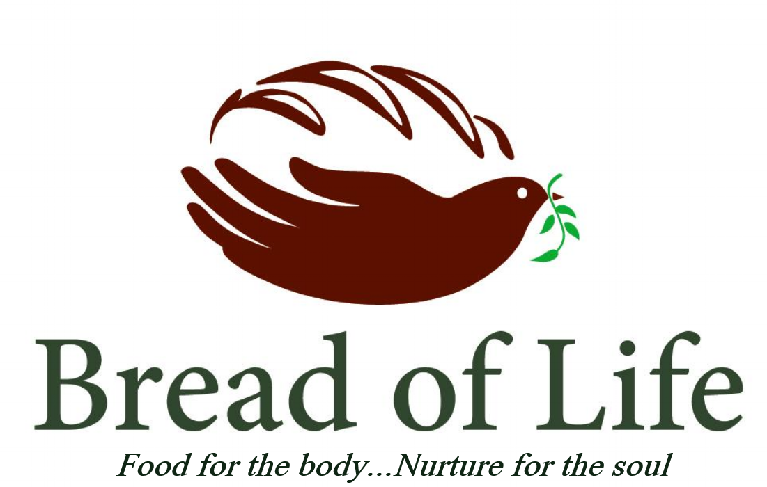 Logo for "BREAD OF LIFE INC"