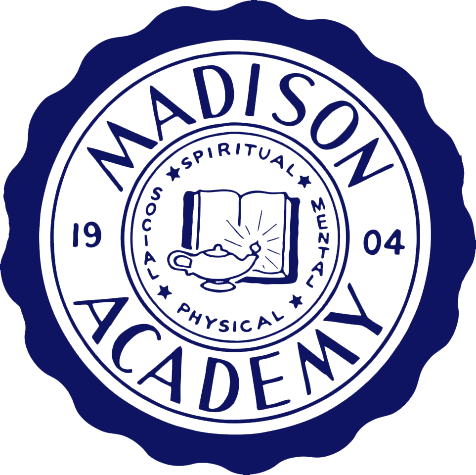 Logo for "MADISON ACADEMY"