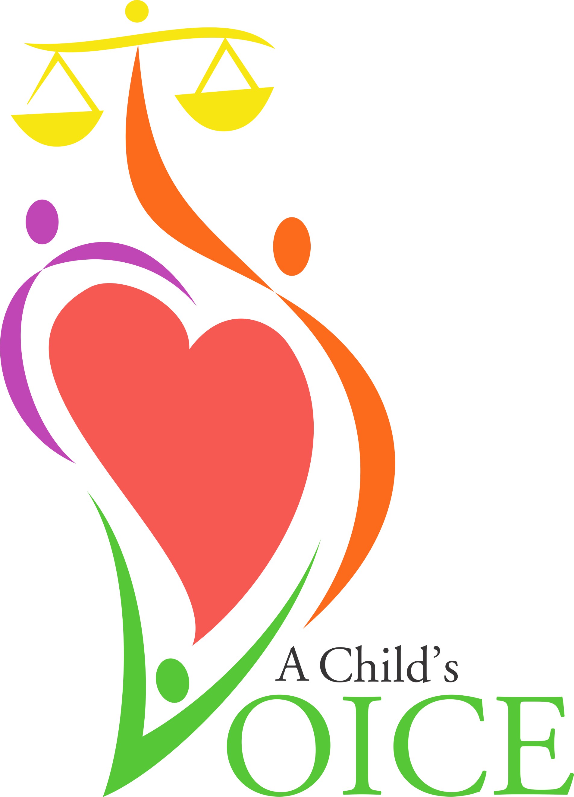 Logo for "A Childs Voice Child Advocacy Center In"