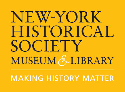 Logo for "NEW YORK HISTORICAL SOCIETY"