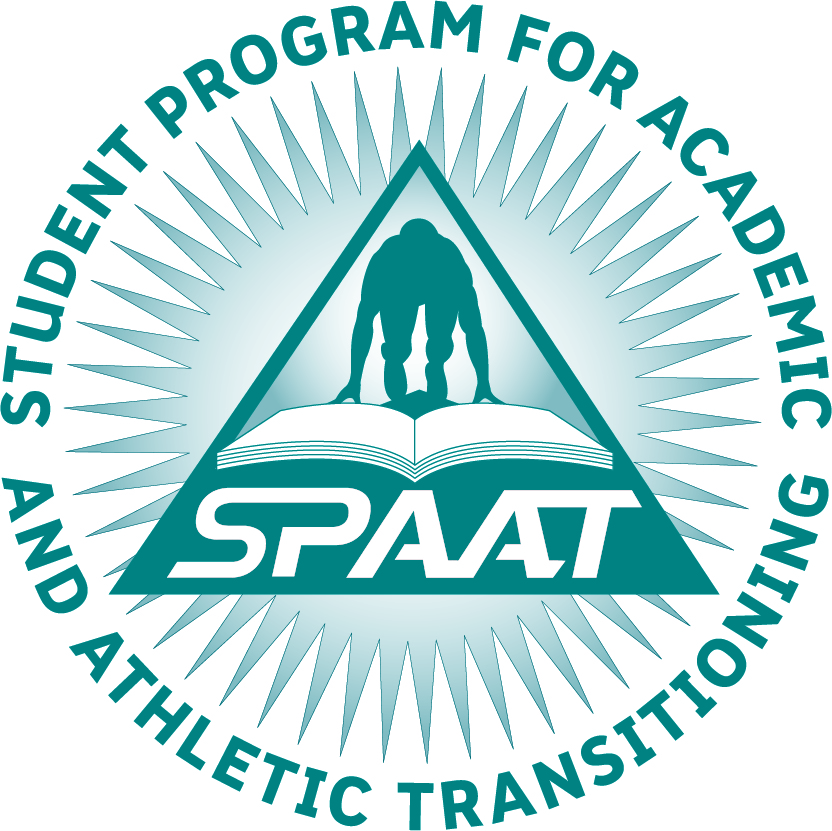 Logo for "STUDENT PROGRAM FOR ACADEMIC & ATHLETIC TRANSITION"