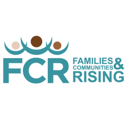 Logo for "FAMILIES AND COMMUNITIES RISING INC"