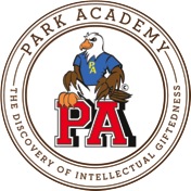 Logo for "THE PARK ACADEMY"
