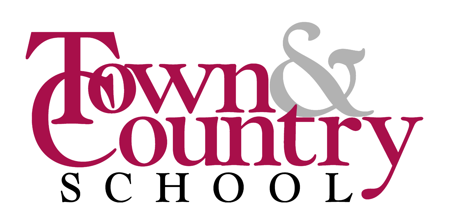 Logo for "The Town & Country School Inc"