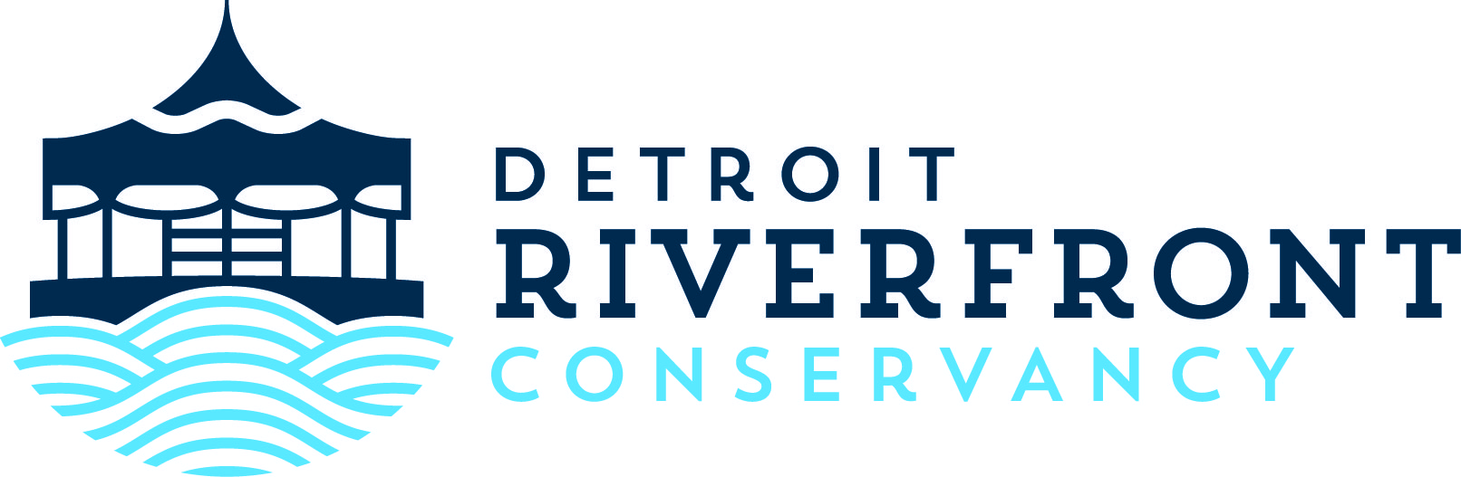 Logo for "DETROIT RIVERFRONT CONSERVANCY INC"