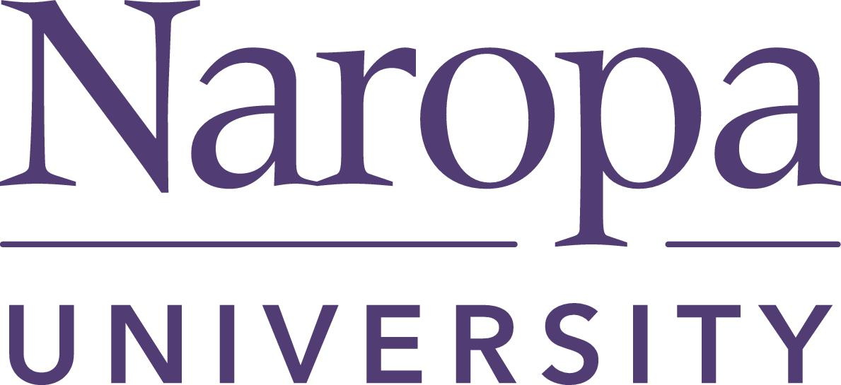 Logo for "Naropa University"