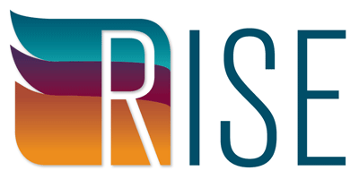 Logo for "RISE SAN LUIS OBISPO COUNTY"