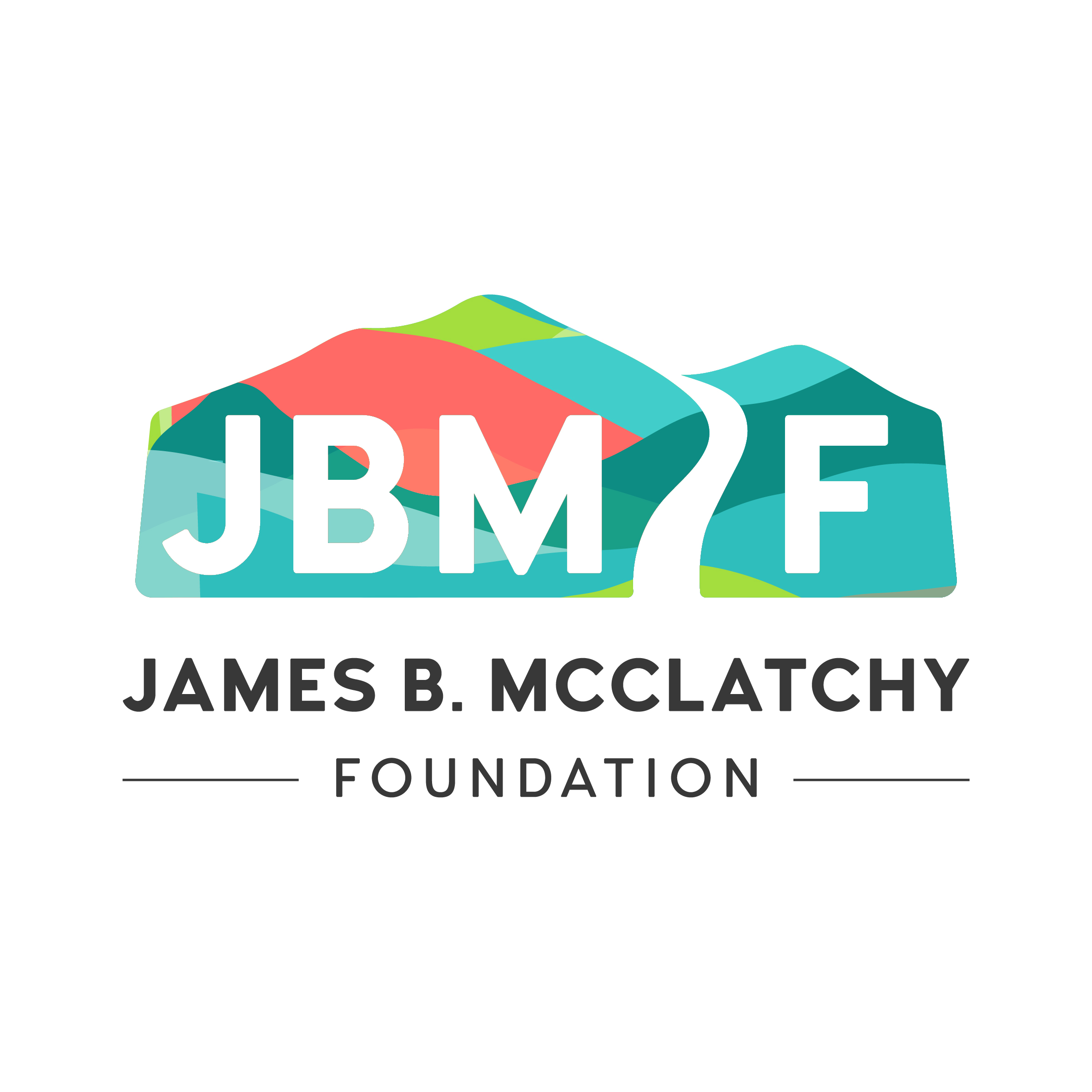 Logo for "James B McClatchy Foundation"