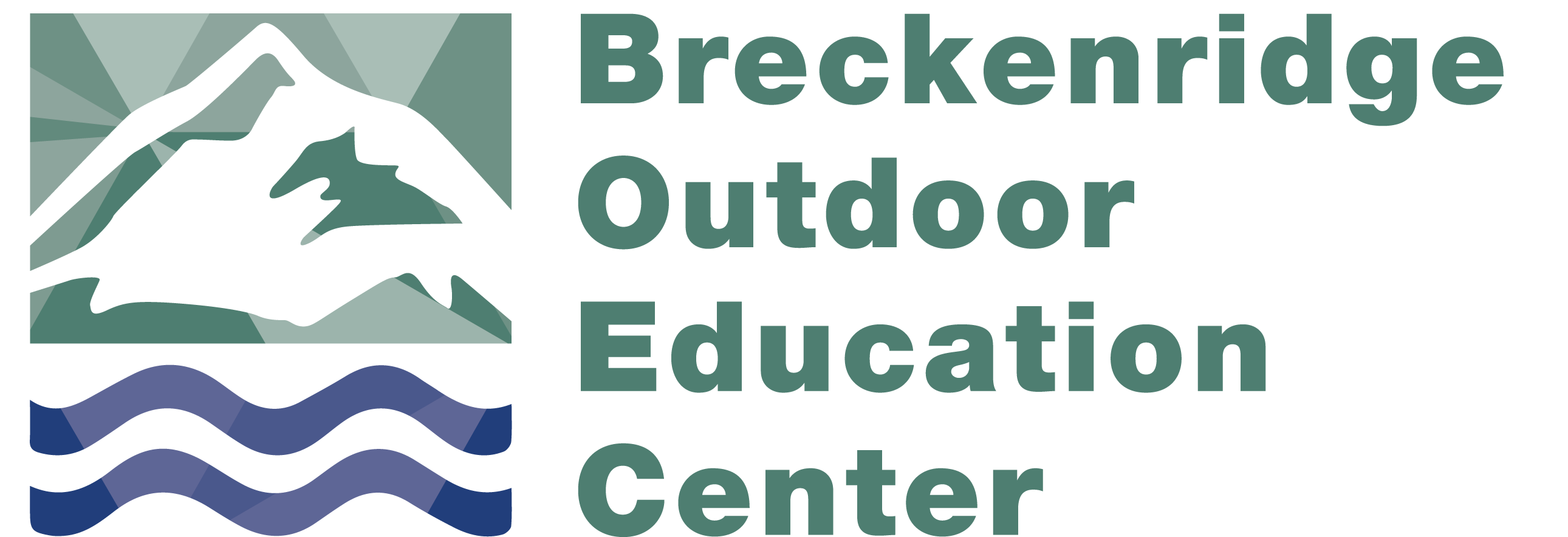 Logo for "BRECKENRIDGE OUTDOOR EDUCATION CTR"