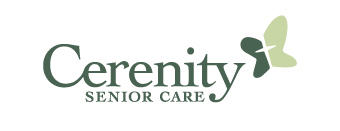 Logo for "CERENITY SENIOR CARE"